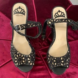 Fergalicious Lace Wedges